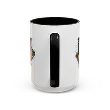 Load image into Gallery viewer, Playful Collie Puppy Accent Coffee Mug - Perfect Gift for Dog Lovers, Pet Owners, Animal Enthusiasts, Birthday, Holidays