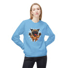 Playful Pug Crewneck Sweatshirt - Cozy Unisex Fleece, Dog Lover Gift, Pet Apparel, Cute Sweatshirt, Fun Dog Design