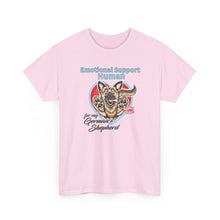 Load image into Gallery viewer, Emotional Support Human - German Shepherd - Womens T-Shirt for Dog Lovers