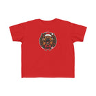 Toddler's Christmas German Shepherd Puppy Tee | Cute Holiday Shirt, Toddler GSD Dog xmas, Kids Holiday Apparel, Winter Fashion, Santa Tee