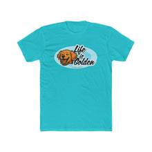Load image into Gallery viewer, Happy Golden Retriever Puppy face T-Shirt for the Golden Retriever puppy and dog lover. Golden Retriever Mom and  Golden Dad gift