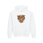 Happy Dachshund Illustration Hoodie | Kids Pullover Sweatshirt