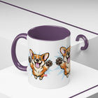 Corgi Coffee Mug - Cute Happy Corgi Accent Mug (11oz)