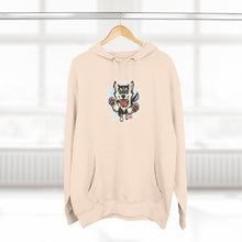 Load image into Gallery viewer, Cozy Siberian Husky Pet-Inspired Fleece Hoodie, Cute Dog Sweatshirt, Perfect Gift for Husky Lovers
