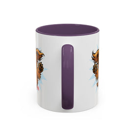 Doxie Mom Mug | Accent Coffee Mug 11oz, Dachshund Mom Ceramic