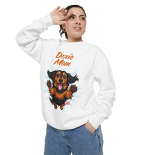 Load image into Gallery viewer, Dachshund Illustration Doxie Mom Sweatshirt | Doxie Dog Mom Crewneck