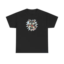 Load image into Gallery viewer, Cute Siberian Husky Dog Graphic Unisex Heavy Cotton Tee | Pet Lover Gift, Husky Apparel, Fun Casual Wear