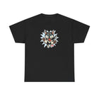 Cute Siberian Husky Dog Graphic Unisex Heavy Cotton Tee | Pet Lover Gift, Husky Apparel, Fun Casual Wear