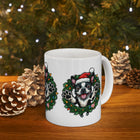 Festive Boston Terrier Dog Lover Mug, Christmas Dog Mug, Holiday Gift for Pet Owners, Cute Puppy Design Cup, Funny Coffee Tea Mug