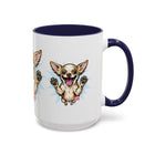 Chihuahua Happy Pup Accent Coffee Mug – Cute Dog Lover Gift (11/15oz)