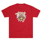Playful Yellow Labrador Retriever Dog Graphic Tee | Cute Yellow Lab Puppy Paw Print T‑Shirt