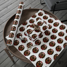Load image into Gallery viewer, Festive German Shepherd Puppy Wrapping Papers for Special Occasions, Holiday Gift Wrap, GSD Lover Gift Wrap, Christmas Wrapping Paper