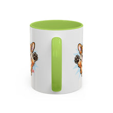 Load image into Gallery viewer, Corgi Coffee Mug - Cute Happy Corgi Accent Mug (11oz)