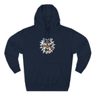 Cozy Siberian Husky Pet-Inspired Fleece Hoodie, Cute Dog Sweatshirt, Perfect Gift for Husky Lovers