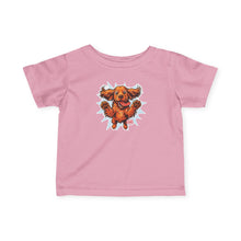 Load image into Gallery viewer, Playful Baby Tee with Adorable Cocker Spaniel Dog Design, Cute Infant Shirt, Toddler Clothing, Perfect Gift for New Parents