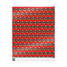 Load image into Gallery viewer, Festive Christmas Pug Wrapping Paper