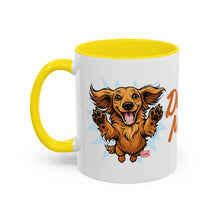 Load image into Gallery viewer, Doxie Mom Mug | Accent Coffee Mug 11oz, Dachshund Mom Ceramic