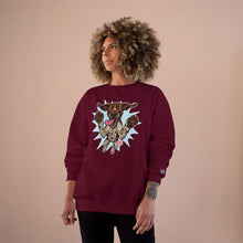 Load image into Gallery viewer, Champion Sweatshirt - Playful Jumping German Shorthaired Pointer Graphic GSP Premium Crewneck