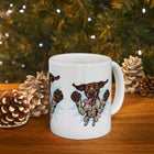 Playful German Shorthaired Pointer Dog Ceramic Mug  11oz & 15oz, Perfect Gift for Pet Lovers, GSP Lovers Gift, Coffee Mug