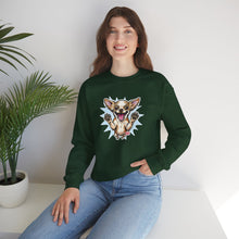 Load image into Gallery viewer, Chihuahua Splash Crewneck Sweatshirt  Cute Jumping Puppy Graphic