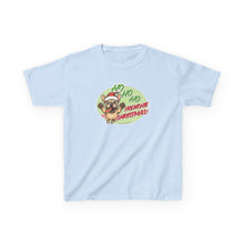 Load image into Gallery viewer, Christmas Frenchie Christmas Kids Tee - Ho Ho Ho, Holiday T-Shirt, Gift for Boys/Girls, Cute Festive Outfits, Winter Wear, Youth Apparel