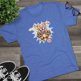Yellow Lab Men's T-Shirt: Next Level Triblend Comfort