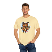 Load image into Gallery viewer, Playful Collie Dog Graphic T-Shirt, Unisex Pet Lover Tee, Casual Wear, Birthday Gift, Collie Lover Apparel, Graphic Tees for Dog Owners