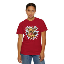 Load image into Gallery viewer, Christmas Yellow Labrador Retriever Dog T-shirt, Unisex Holiday Tee, Pet Lover Gift, Festive Animal Shirt, Funny Canine Apparel
