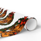 Festive Golden Retriever Wrapping Papers for Christmas - Holiday Gift Wrap, Christmas, Eco-Friendly, Unique Golden Designs
