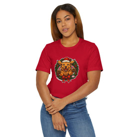 Festive Golden Retriever Dog Lover T-Shirt | Holiday Gift, Unisex Christmas Tee, Animal Lover Apparel, Cute Pet Shirt, Funny Dog Shirt