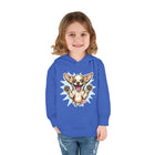 Happy Jumping Chihuahua Toddler Hoodie | Cute Dog Paw Print Design