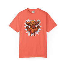 Load image into Gallery viewer, Playful Cocker Spaniel Dog Graphic T-Shirt, Pet Lover Tee, Unisex Cotton Top, Fun Gift for Dog Owners, Casual Wear Shirt