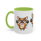 Corgi Coffee Mug - Cute Happy Corgi Accent Mug (11oz)