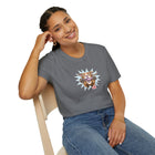 OMG Red Nose Pitbull Unisex Softstyle Shirt - A Happy and Excited Pit Bull on a High Quality Shirt for Dog Lovers
