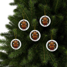 Load image into Gallery viewer, Golden Retriever Holiday Ornaments, 2-Sided Print, Dog Lover Gift, Pet Memorial, Christmas Decorations, Personalized Gifts