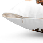 Reserved for the Chocolate Lab - Spun Polyester Square Pillow