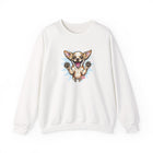 Chihuahua Splash Crewneck Sweatshirt  Cute Jumping Puppy Graphic