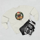 Festive Pug Sweatshirt, Unisex Crewneck, Holiday Gift, Dog Lover Apparel, Christmas Sweater, Cozy Winter Wear