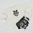 Playful Border Collie Puppy Unisex Sweatshirt, Pet Lover Gift, Cozy Apparel, Dog-Themed Fashion, Cute Dog Crewneck
