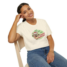 Load image into Gallery viewer, Christmas Frenchie Unisex Softstyle T-Shirt, Festive Dog Tee, Holiday Gift, Cute Pug Shirt, Casual Wear, Christmas Apparel