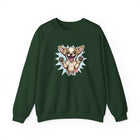 Chihuahua Splash Crewneck Sweatshirt  Cute Jumping Puppy Graphic