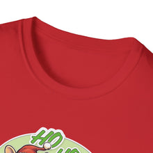 Load image into Gallery viewer, Christmas Frenchie Unisex Softstyle T-Shirt, Festive Dog Tee, Holiday Gift, Cute Pug Shirt, Casual Wear, Christmas Apparel