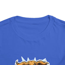 Load image into Gallery viewer, Toddler Tee - Joyful Jumping Dachshund Puppy Graphic