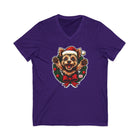 Joyful Christmas Yorkie Tee, Holiday T-Shirt, Festive Pet Shirt, Merry Christmas Top, Unisex Dog Lover Gift