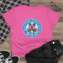 Load image into Gallery viewer, Boston Terrier Mom - Womens T Shirt