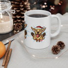 Festive Yellow Labrador Retriever Dog Mug - Perfect Holiday Gift for Dog Lovers, Fun Pet Mug, Christmas Present, Adorable Puppy Design