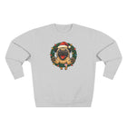Festive Pug Sweatshirt, Unisex Crewneck, Holiday Gift, Dog Lover Apparel, Christmas Sweater, Cozy Winter Wear