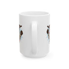 Playful German Shorthaired Pointer Dog Ceramic Mug  11oz & 15oz, Perfect Gift for Pet Lovers, GSP Lovers Gift, Coffee Mug