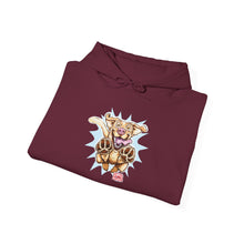 Load image into Gallery viewer, Playful Golden Retriever Puppy Graphic Pullover Hoodie