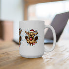 Festive Yellow Labrador Retriever Dog Mug - Perfect Holiday Gift for Dog Lovers, Fun Pet Mug, Christmas Present, Adorable Puppy Design